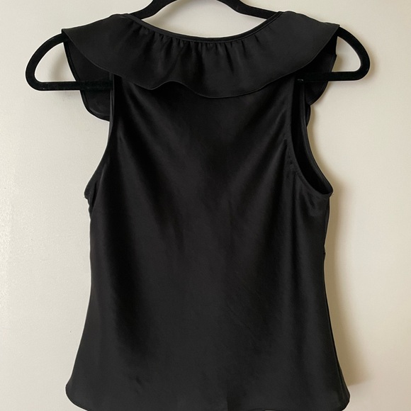 Wilfred Black Ruffled Blouse - Picture 3 of 4